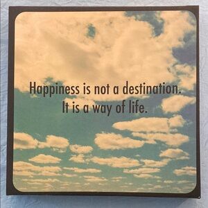 Inspirational Wall Art with Quote